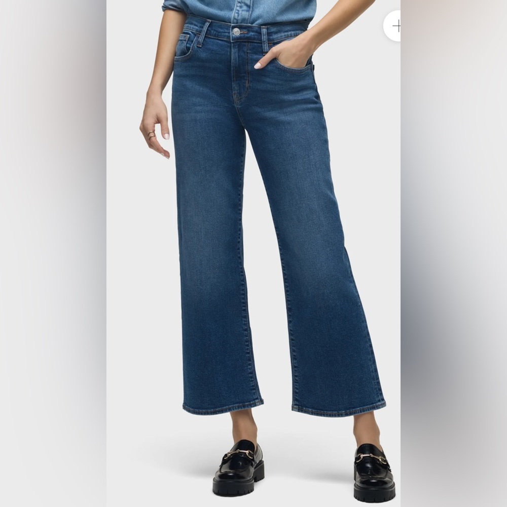 Hudson Rosalie High-Rise Wide Leg  Jean Size 28